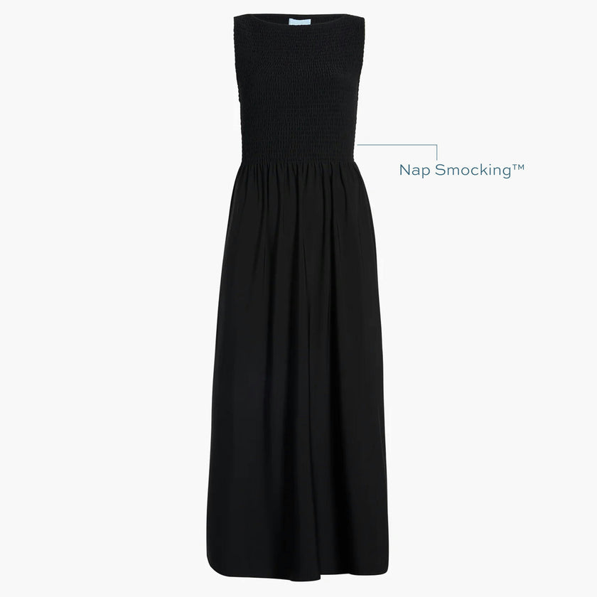 The Cosima Nap Dress - Black Jersey