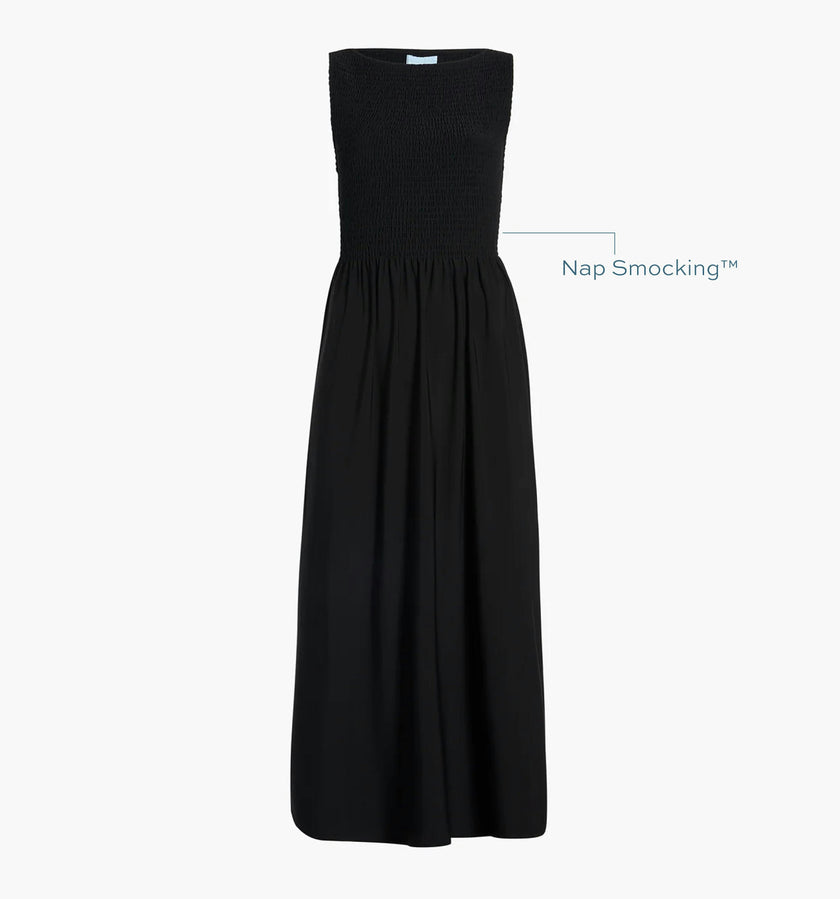 The Cosima Nap Dress - Black Jersey