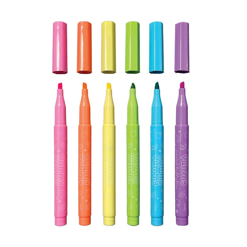 Yummy Yummy Scented Highlighters - Set of 6