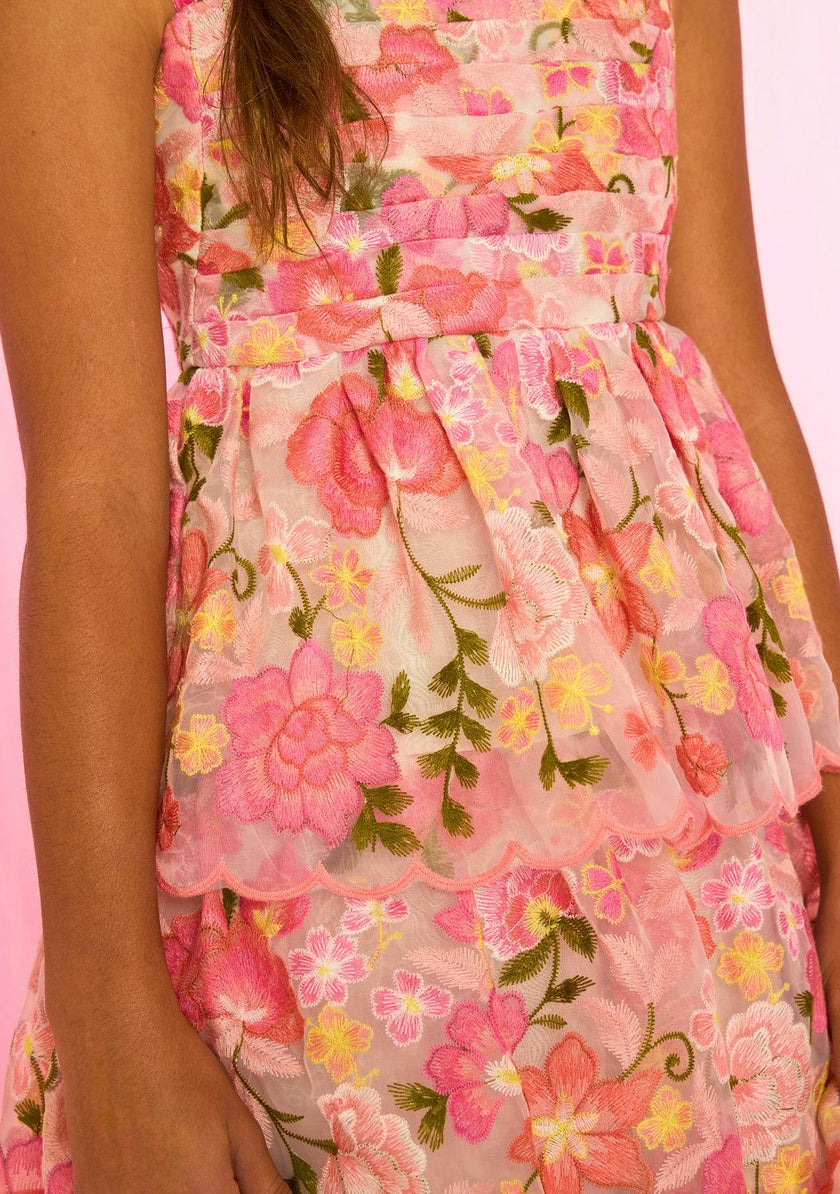 Avery Embroidered Maxi Dress