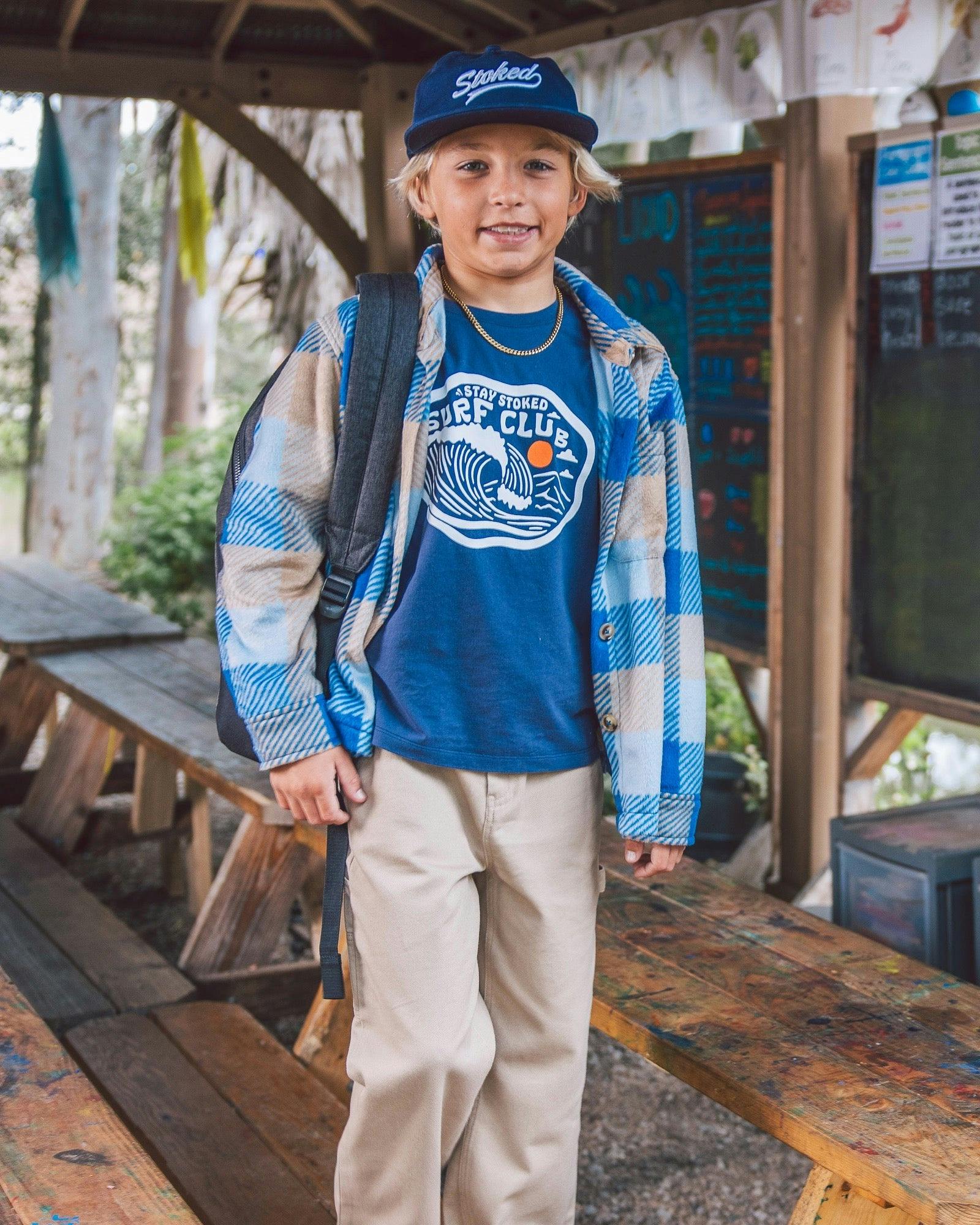 Alpine Cozy Shirt - Crown Blue Fleece
