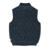 Organic Sleeveless Quilted Corduroy Jacket