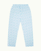 Love Heart Pyjama - Adult Blue