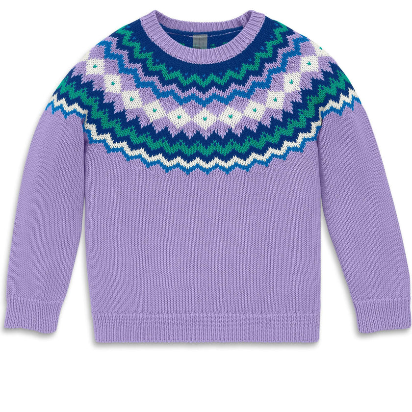 Kids fair isle sweater