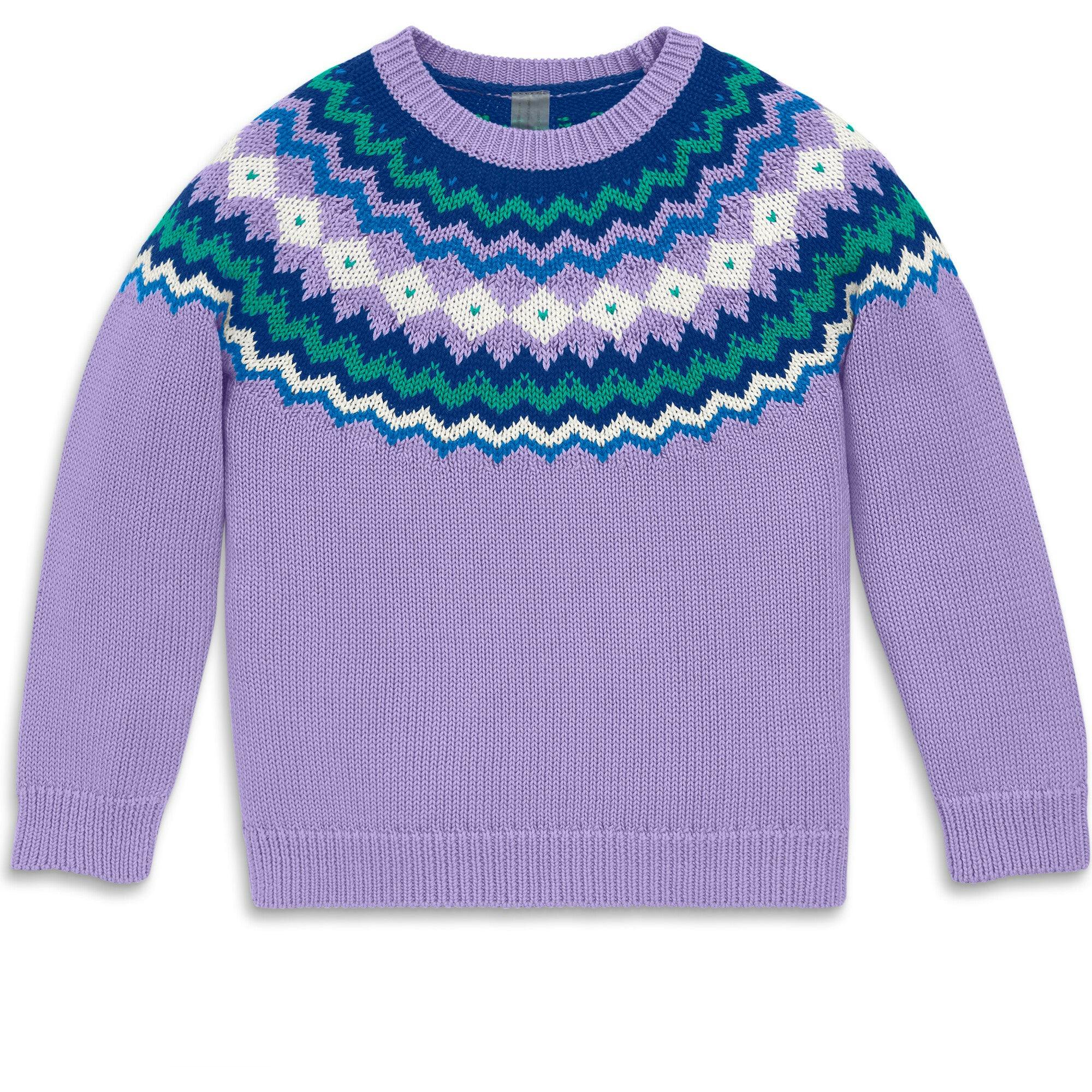 Kids fair isle sweater
