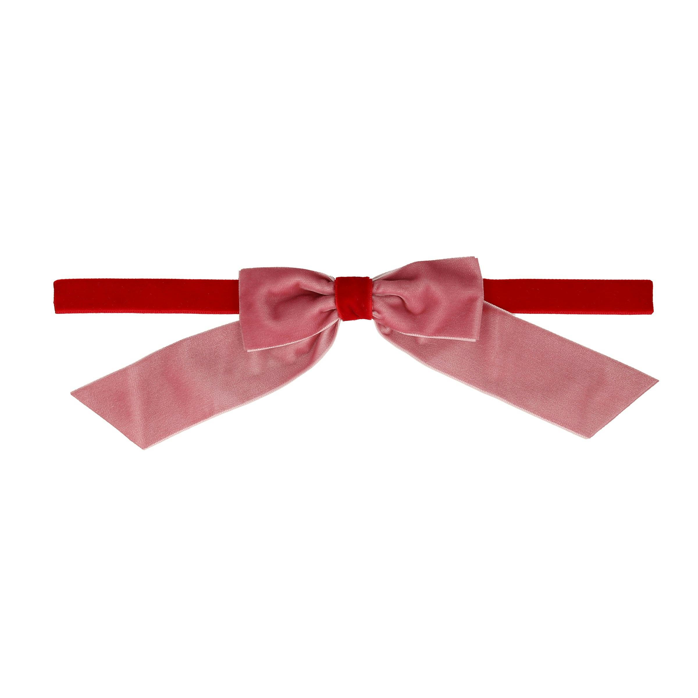 Velvet Napkin Bow Napkin Rings