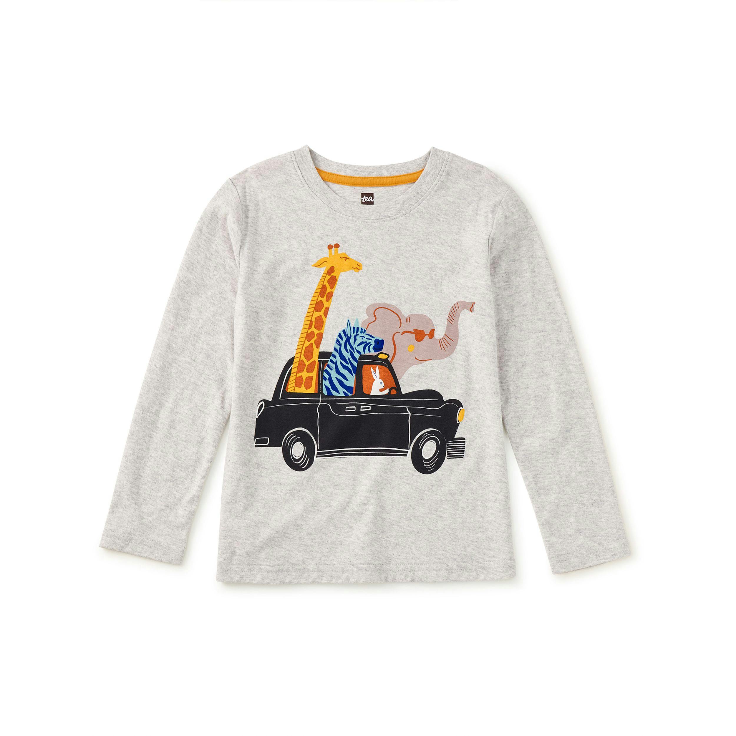 A Wild Ride Graphic Tee, Light Grey Heather