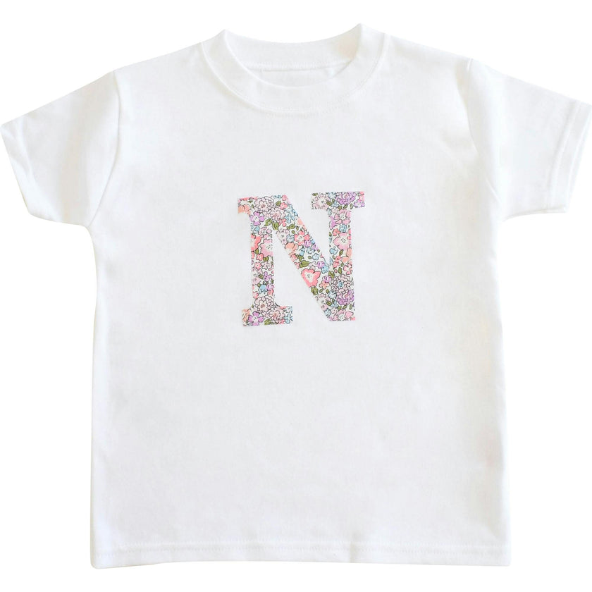 Liberty of London Children's Personalised Short Sleeve T-shirt
