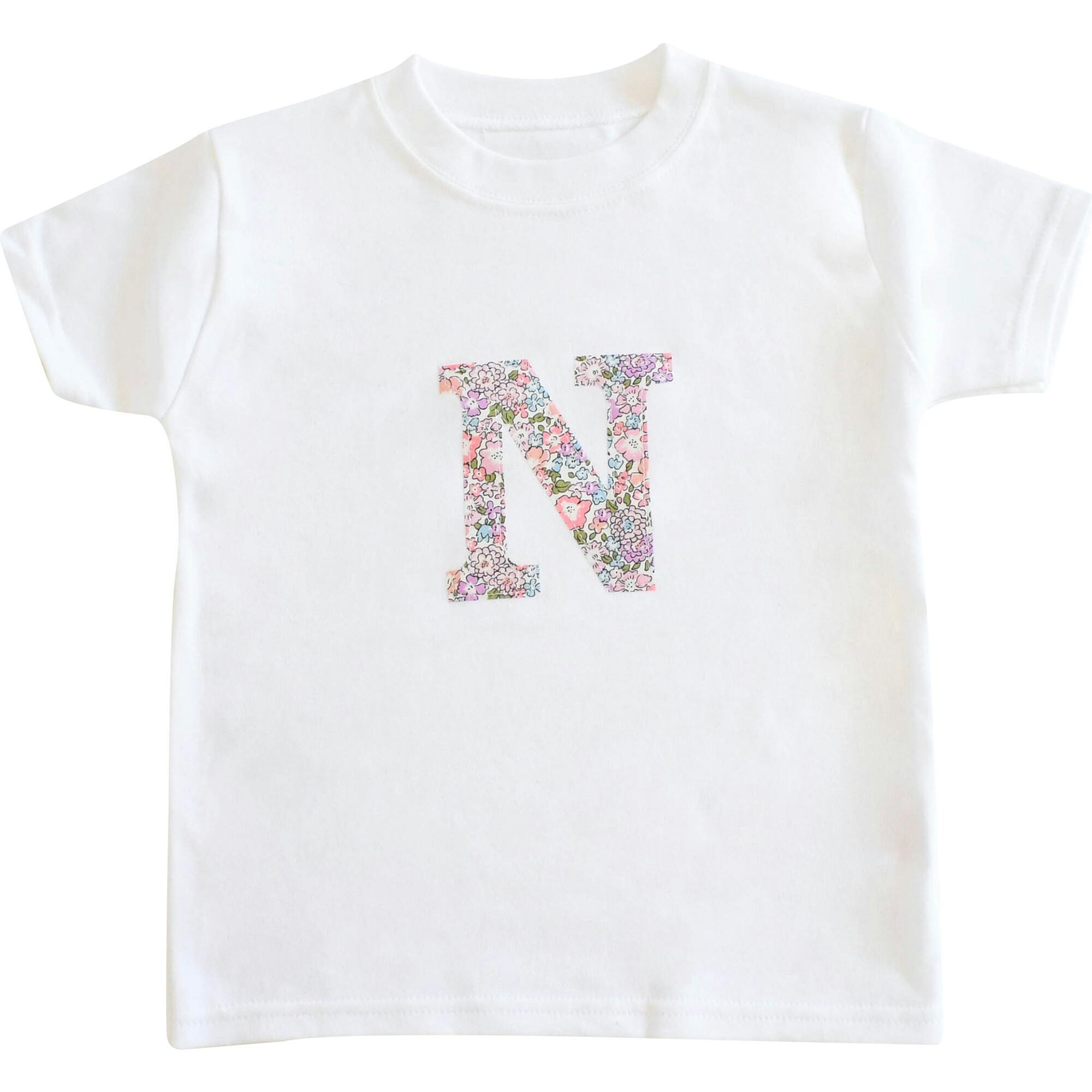 Liberty of London Children's Personalised Short Sleeve T-shirt