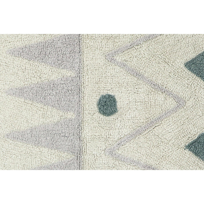 Mini Azteca Washable Rug