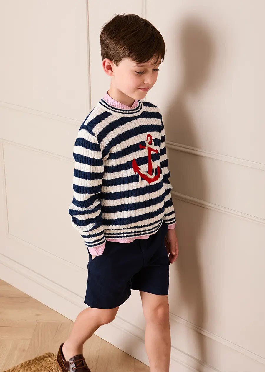 Insignia Plain Shorts in Navy (4- 10yrs)