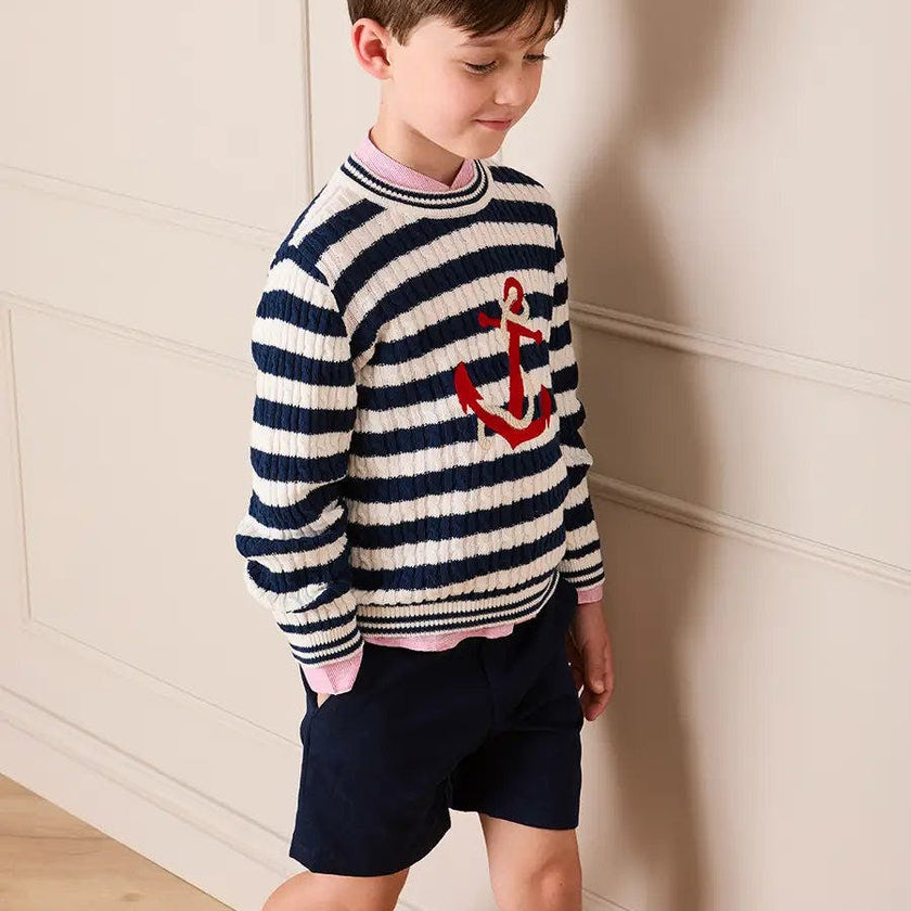 Insignia Plain Shorts in Navy (4- 10yrs)