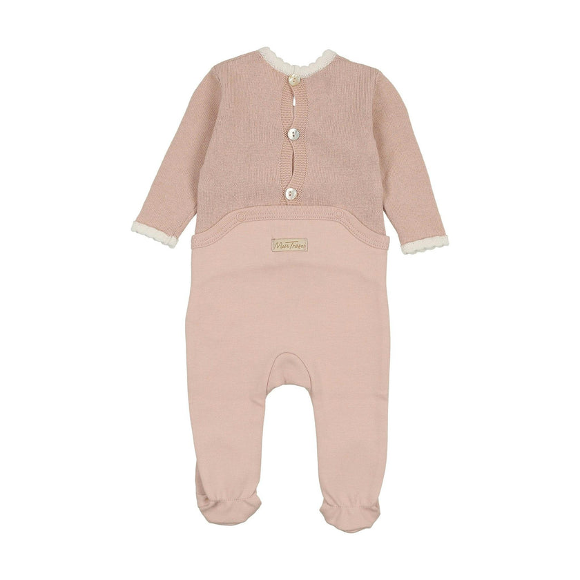 Classic Wrap Layette Set Blue Dawn
