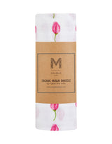 Organic Cotton Muslin Swaddle