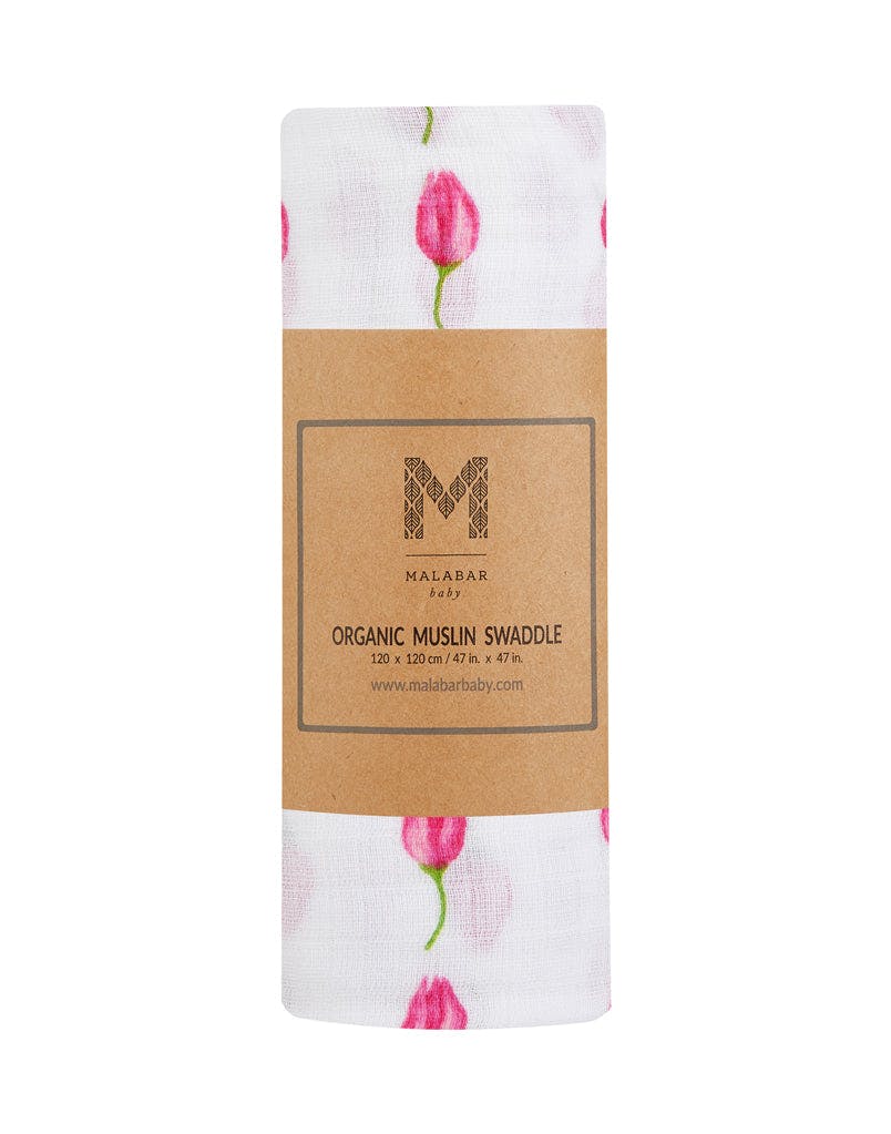 Organic Cotton Muslin Swaddle