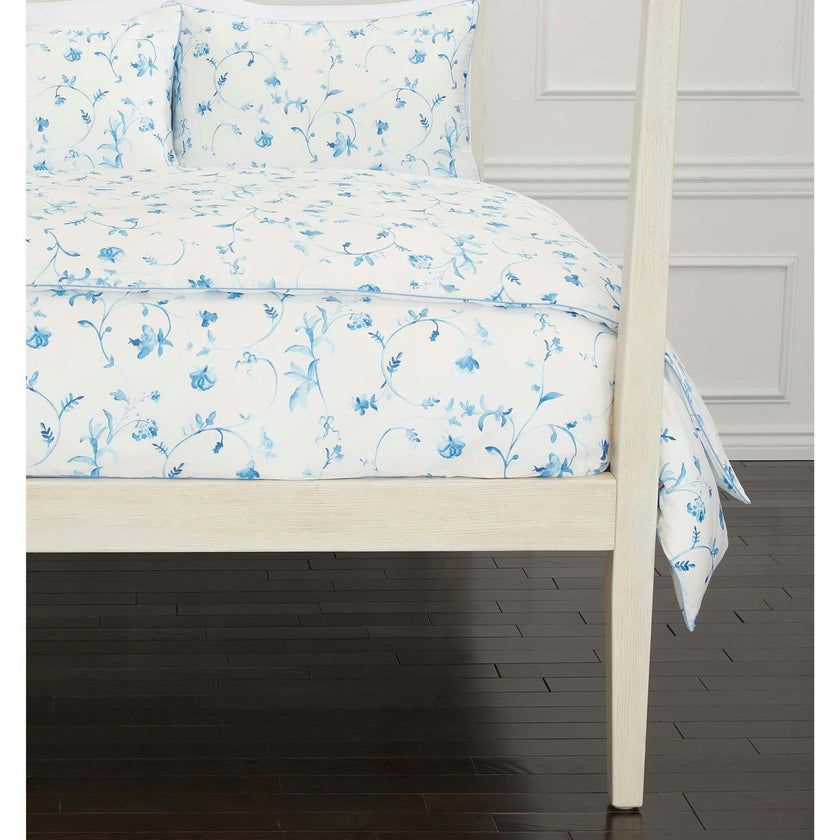 The Duvet Cover - Blue Botanical