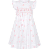 Sweetheart Woven Smocked Dress