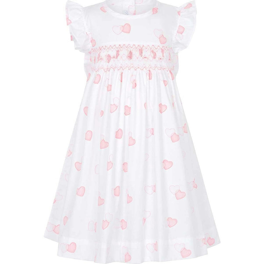 Sweetheart Woven Smocked Dress