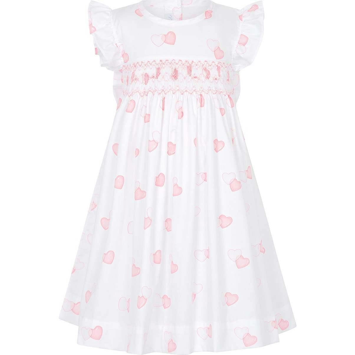 Sweetheart Woven Smocked Dress