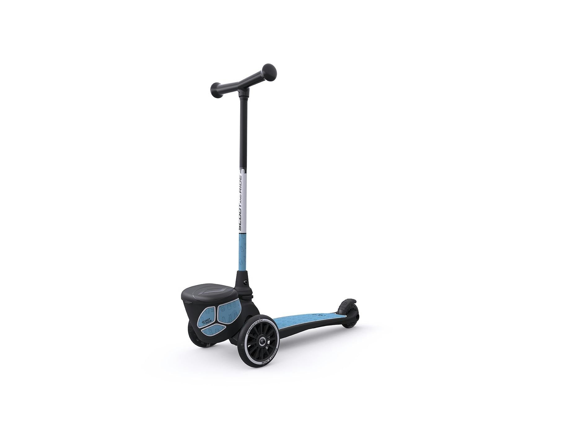Highwaykick 2 Lifestyle Scooter Reflective Steel