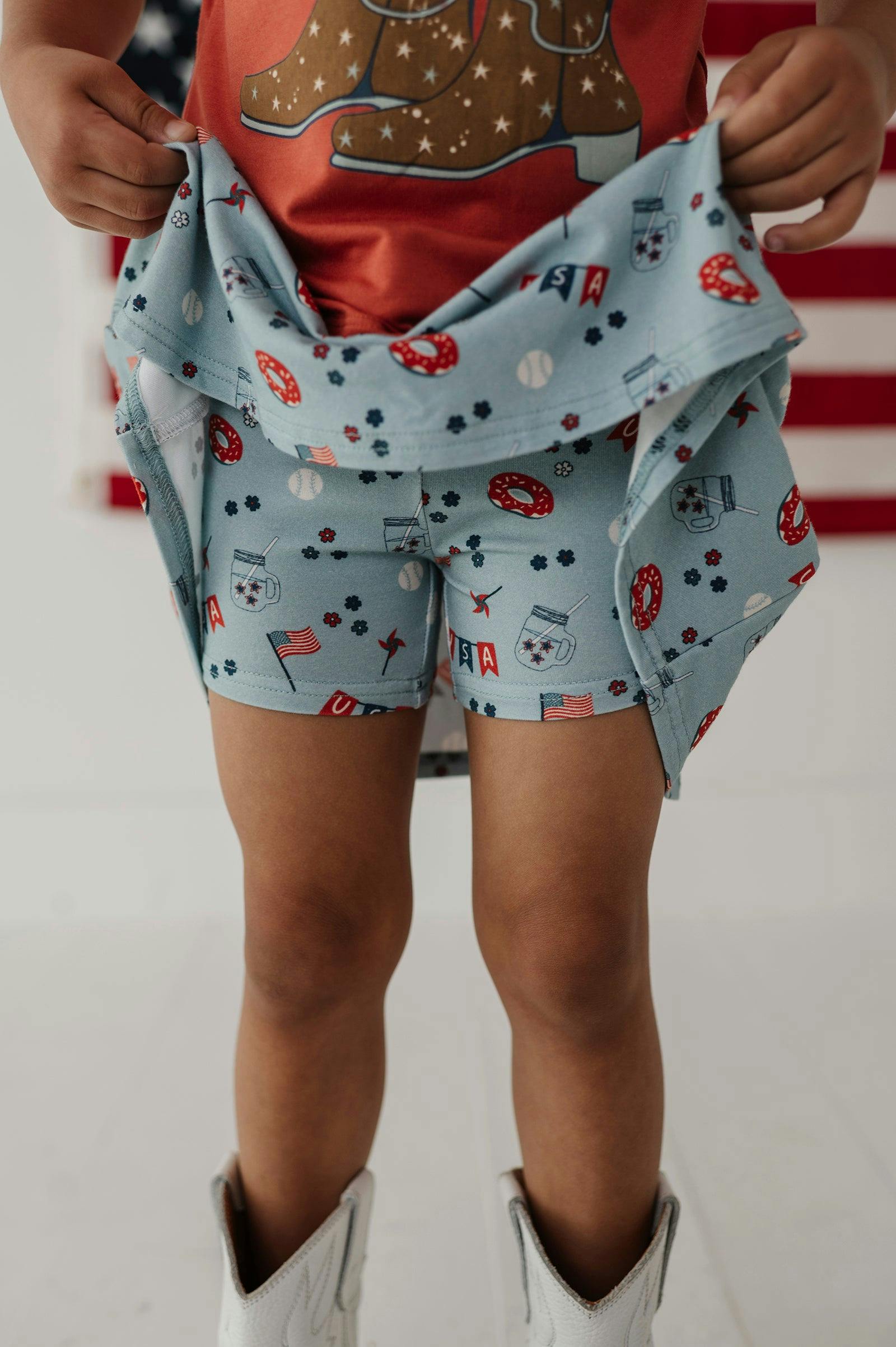 Girl's Skort in Summer USA