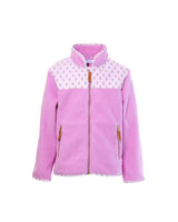 Women's Fleece Jacket in Pink Lavender