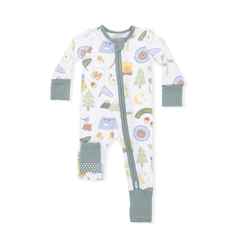 Camping Blue - Convertible Romper