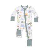 Camping Blue - Convertible Romper