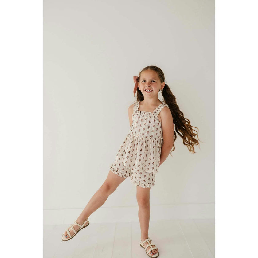 Ruffle Gauze Shorts