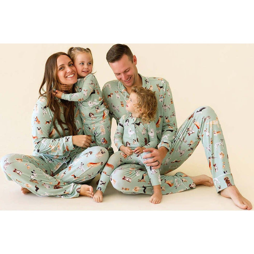Posh Puppies Men's Luxe Pajama Pant Set