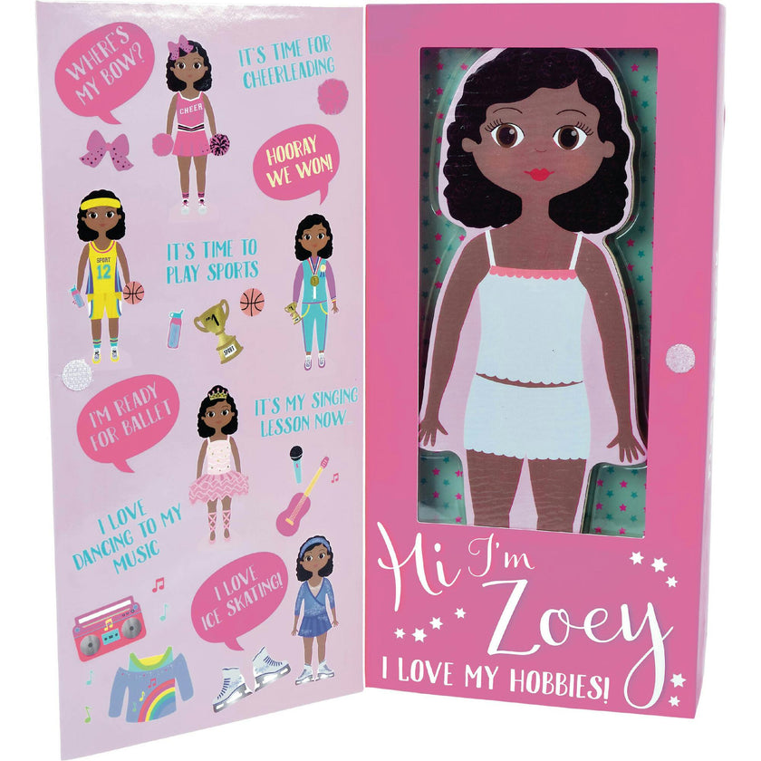 Zoey Magnetic Dress Up Character