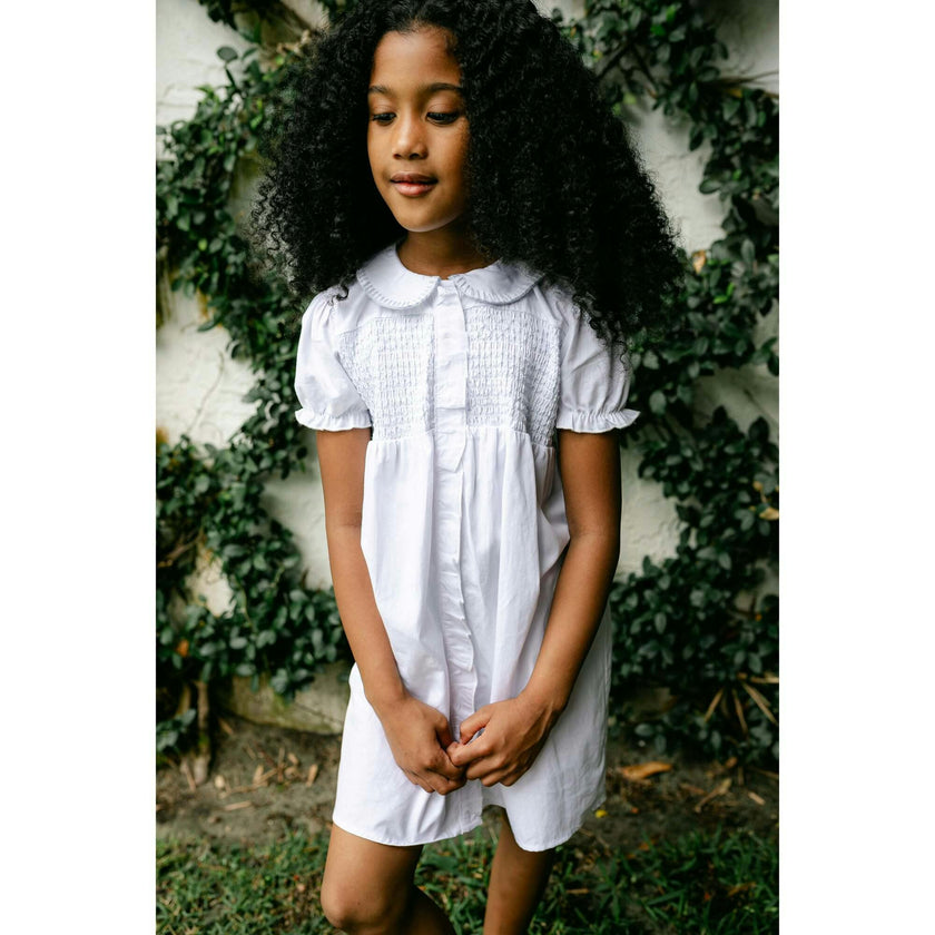 Evelyn Dress - White