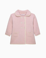Baby Alexandra Knitted Coat in Pink