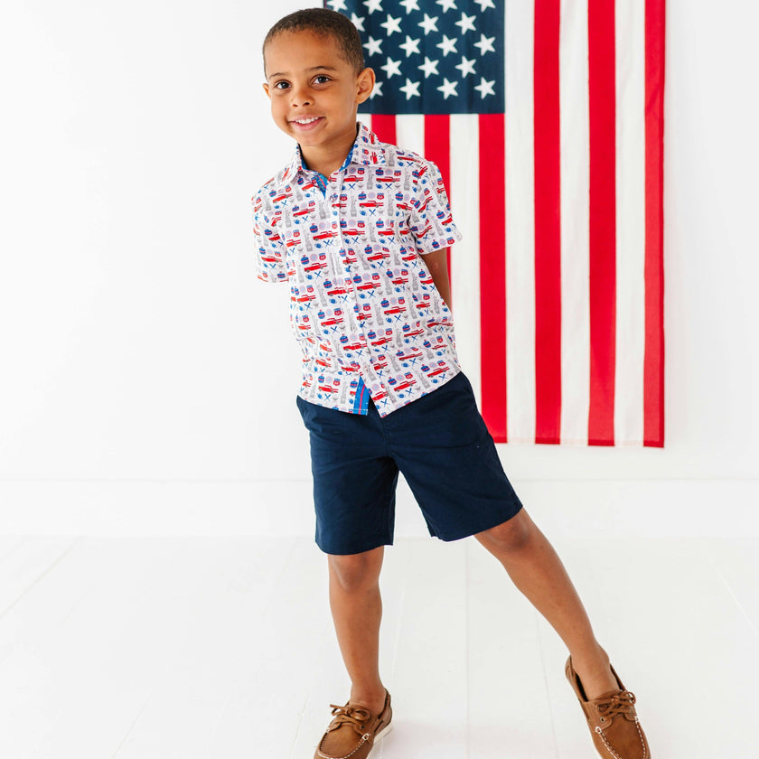 Classic Americana Shirt in Short Sleeves