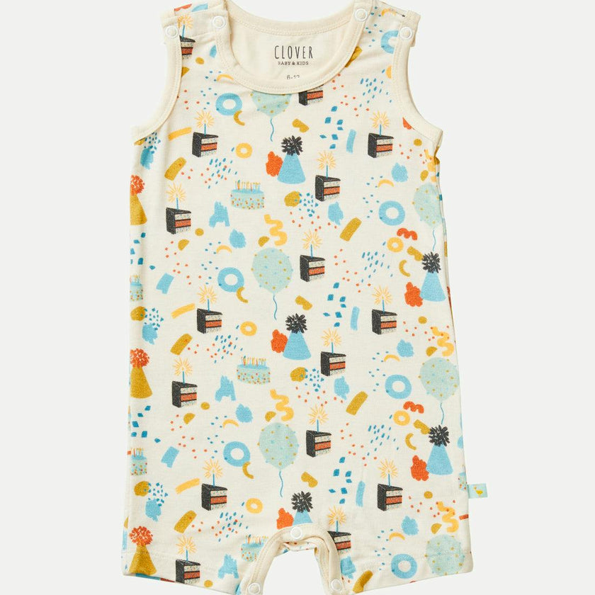 Tank Top Shorts Romper