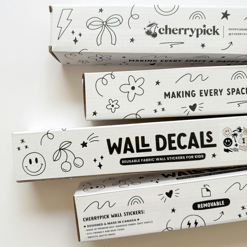 Peel & Stick Fabric Wall Stickers