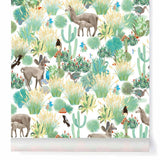 Wallpaper PAMPICHULLA color Emeraude