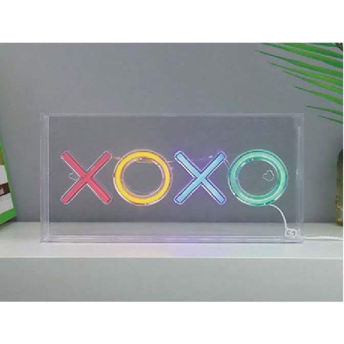 Neon Art Desktop & Wall Signs-XOXO