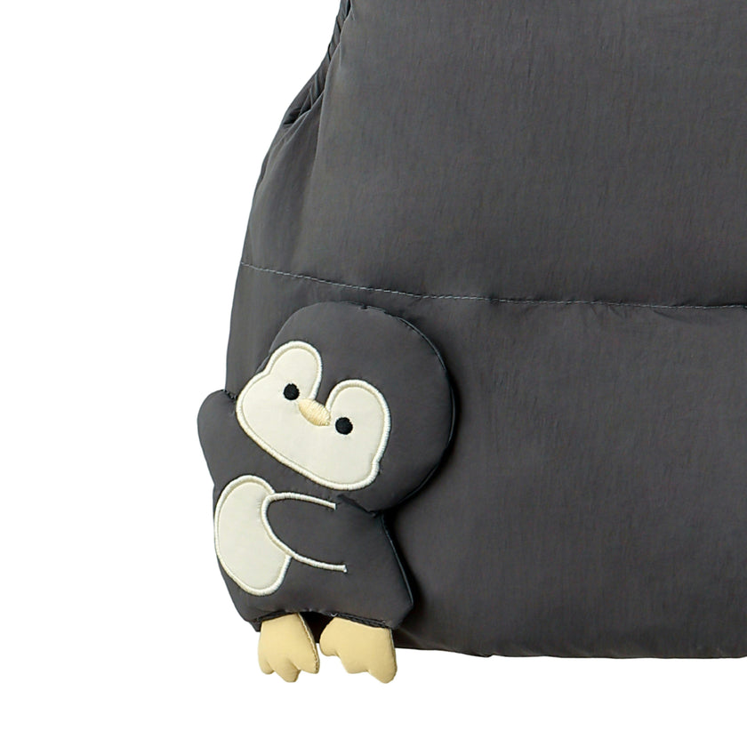 Dark Gray Cartoon Hands Vest