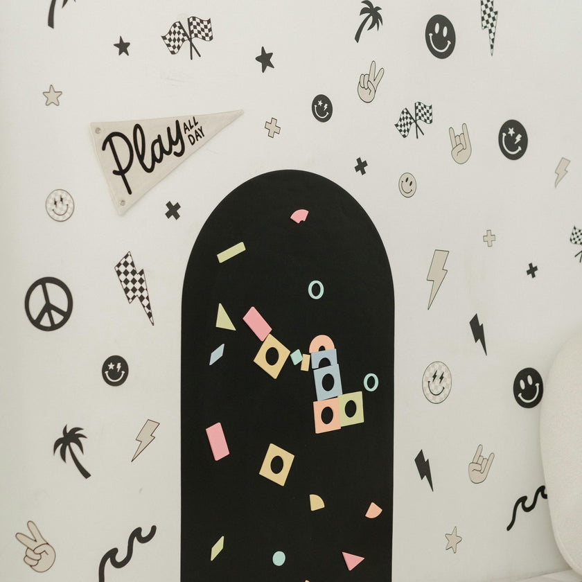 Peel & Stick Fabric Wall Stickers