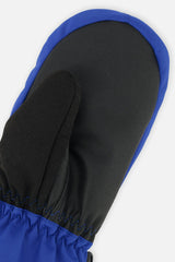 Teknik Winter Mittens Blue with Black Stripes