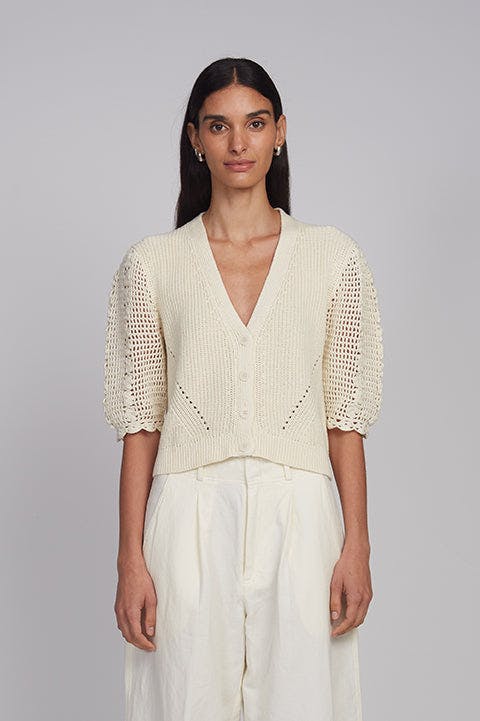 SHIRA CARDI | IVORY