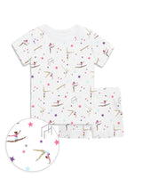 The Organic Short Sleeve Pajama Set [Gymnastics]