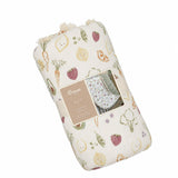 Clementine Fruits & Veggies Cotton Quilted Baby Play Mat