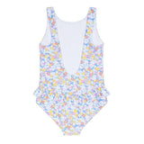 girls jasmine blossom ballerina one piece with ruffle skirt