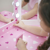 Sweethearts Print Gisele Medium Vanity - White/Pink