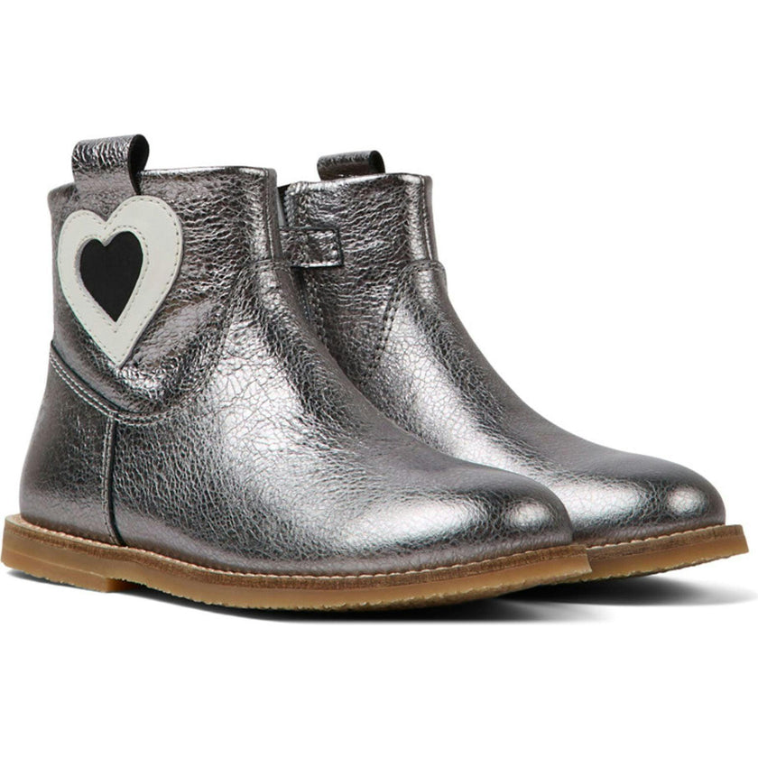 Twins Ankle Boots, Grey