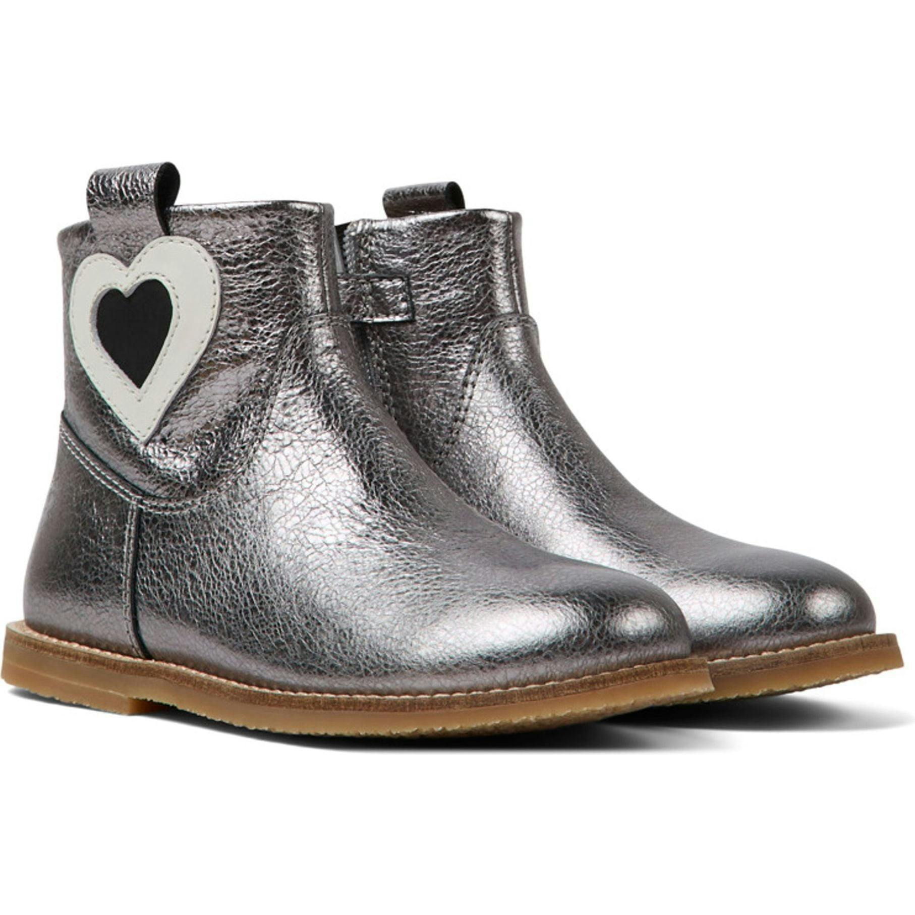 Twins Ankle Boots, Grey
