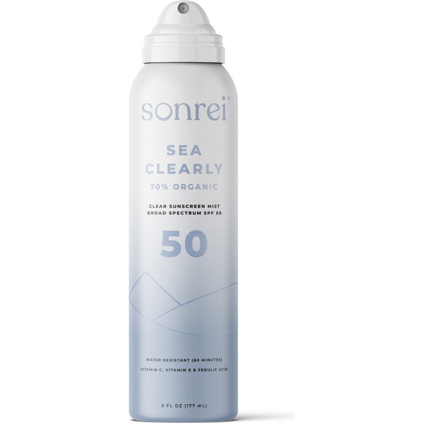 Sea Clearly Organic SPF 50 Clear Sunscreen Mist