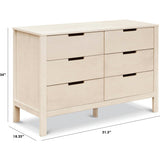 Colby 6-Drawer Double Dresser